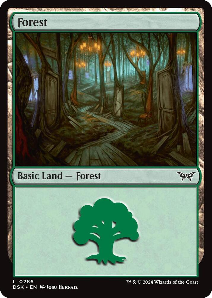 0286 Forest (0286) L Duskmourn: House of Horror