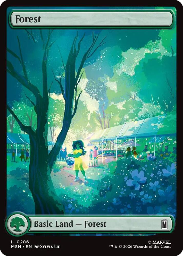 0286 Forest (0286) L Marvel Super Heroes