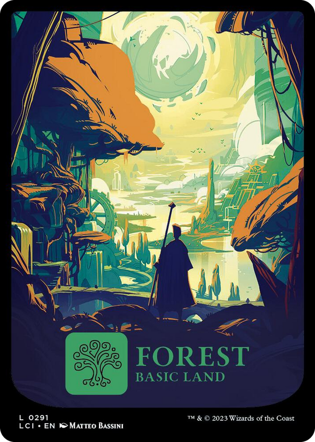 0291 Forest (0291) L The Lost Caverns of Ixalan