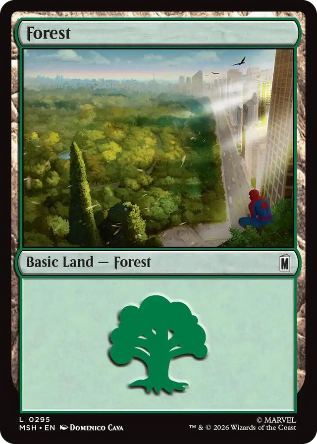 0295 Forest (0295) L Marvel Super Heroes