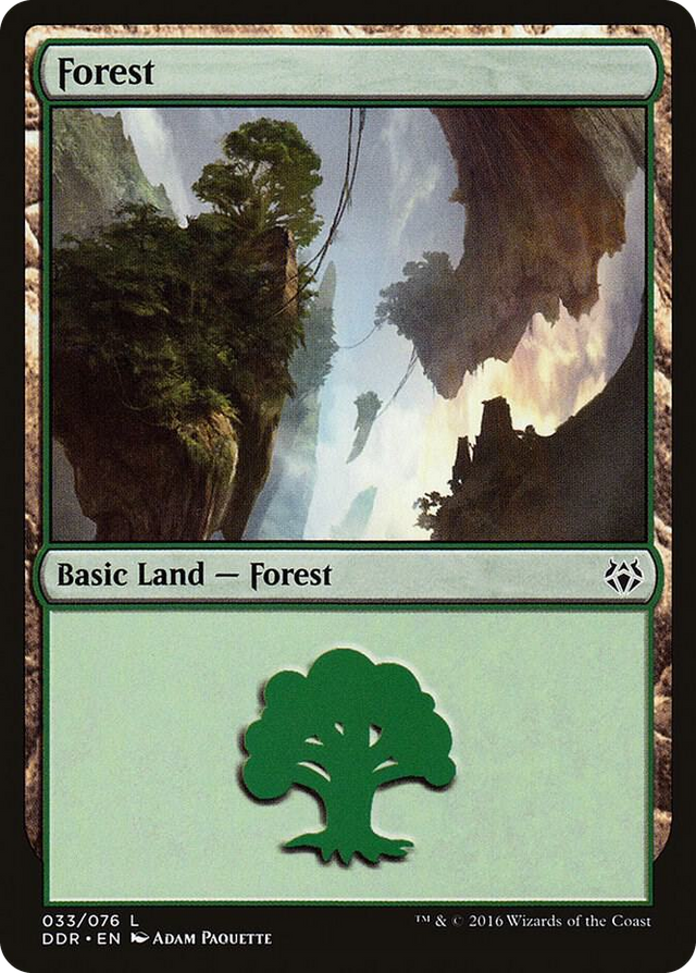 0033 Forest (033) L Duel Decks: Nissa vs. Ob Nixilis