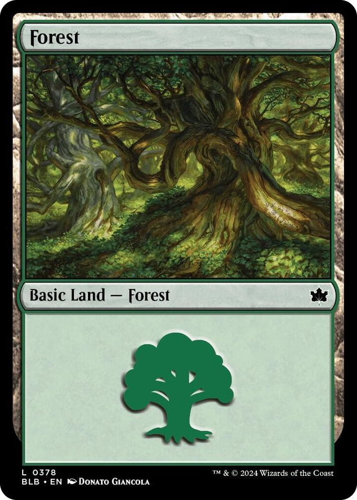 0378 Forest (0378) L Bloomburrow