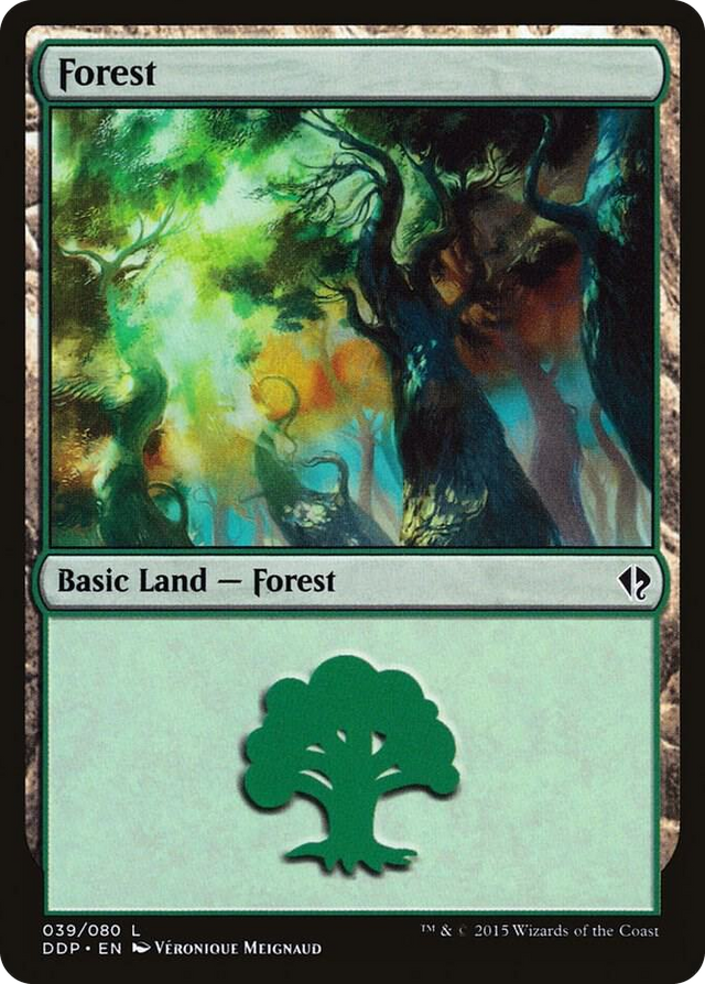 0039 Forest (039) L Duel Decks: Zendikar vs. Eldrazi