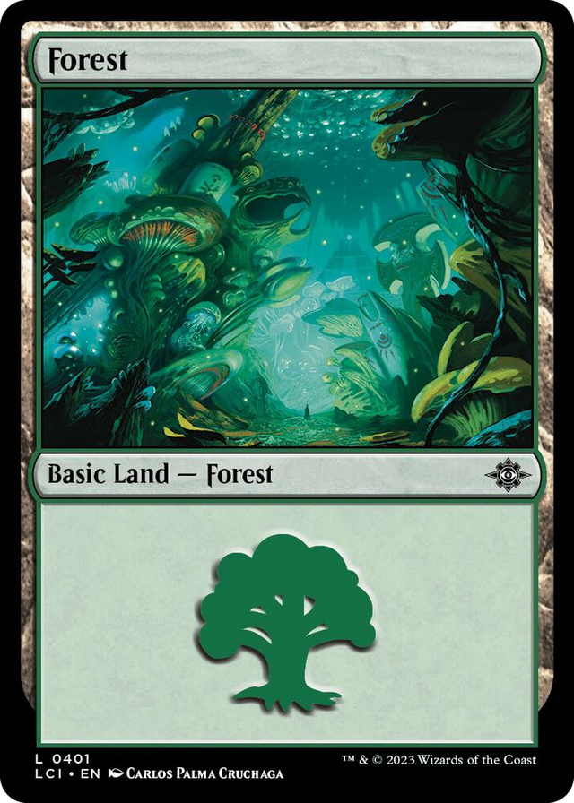0401 Forest (0401) L The Lost Caverns of Ixalan