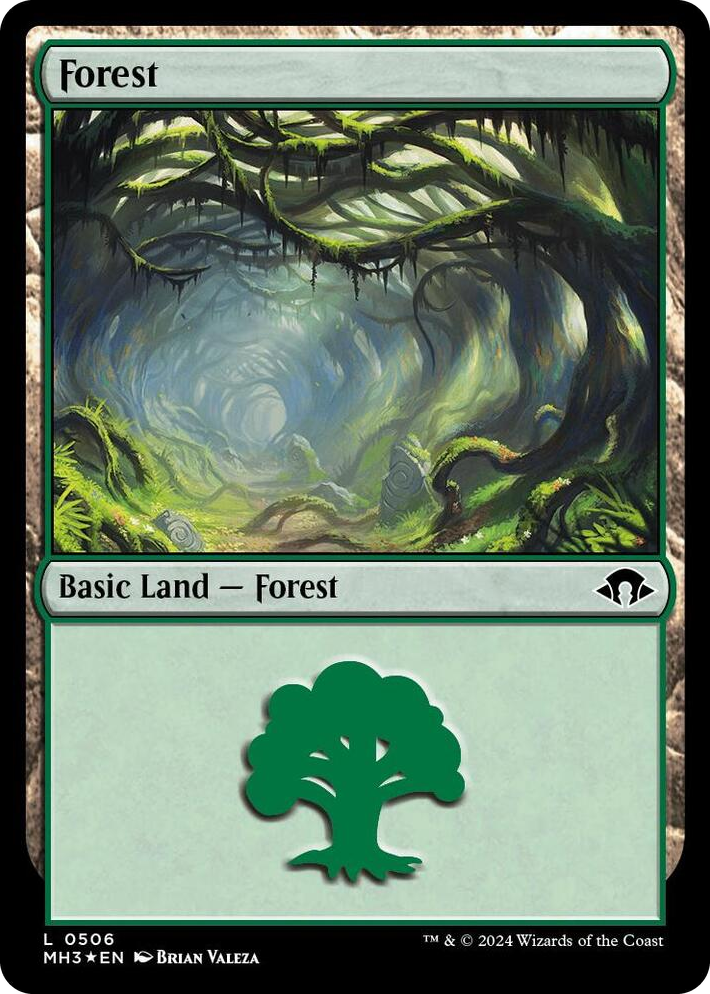 0506 Forest (0506) (Ripple Foil) L Modern Horizons 3