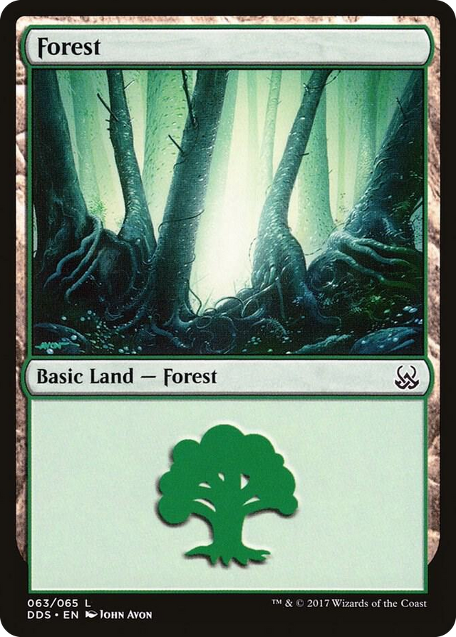 0063 Forest (063) L Duel Decks: Mind vs. Might