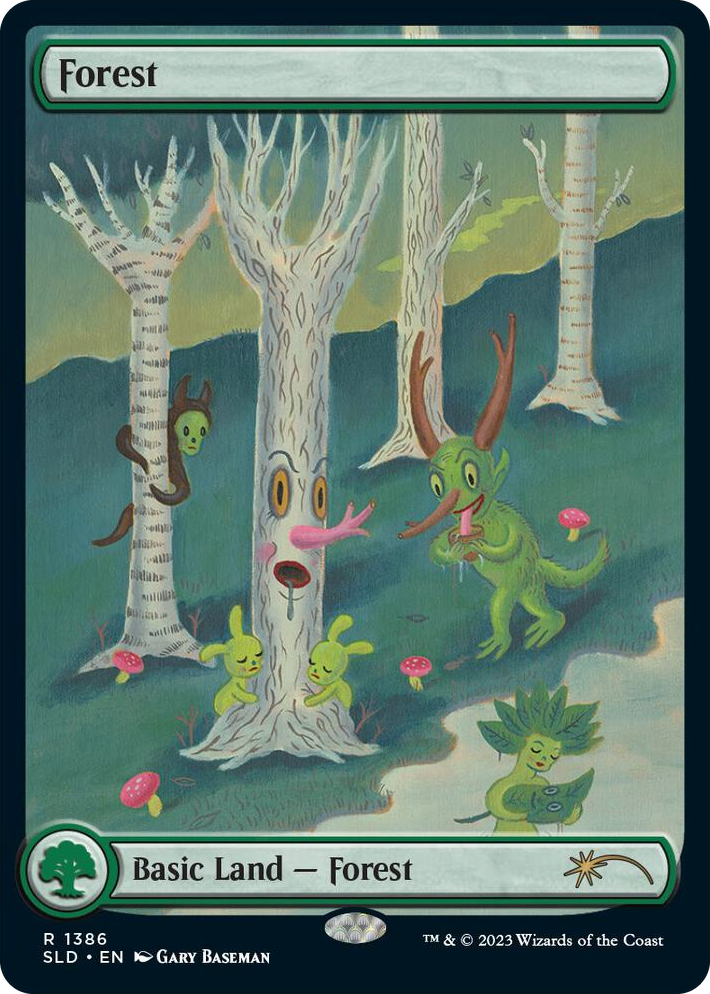 1386 Forest (1386) R Secret Lair Drop Series