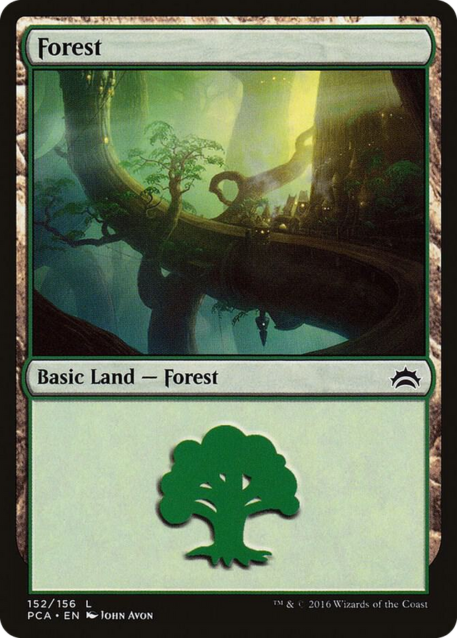 0152 Forest (152) L Planechase Anthology