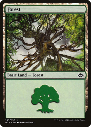 0155 Forest (155) L Planechase Anthology