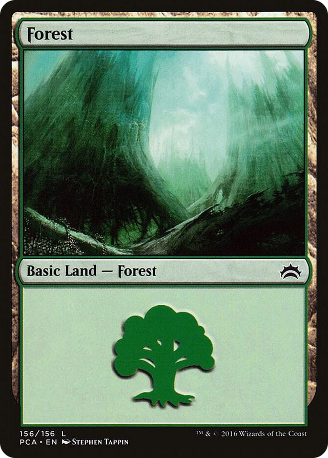 0156 Forest (156) L Planechase Anthology