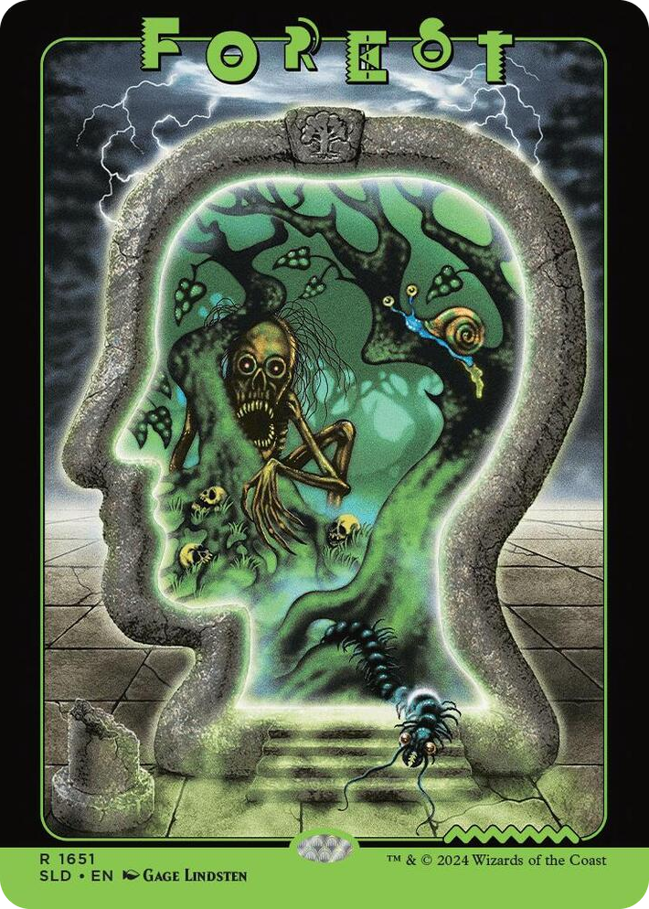1651 Forest (1651) R Secret Lair Drop Series