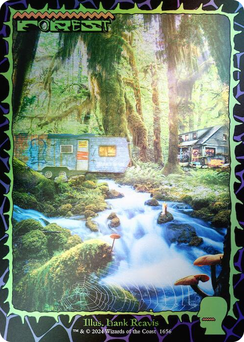 1656 Forest (1656) (Rainbow Foil) R Secret Lair Drop Series
