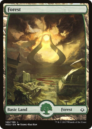0189 Forest (189) - Full Art L Hour of Devastation