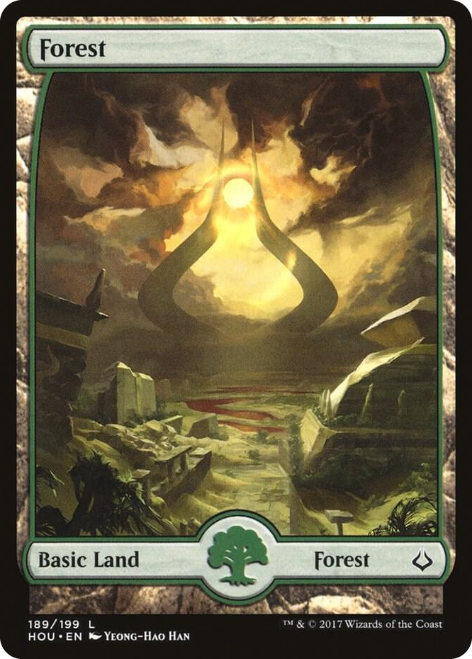 Forest (189) - Full Art #189 L - Hour of Devastation Pokemon card