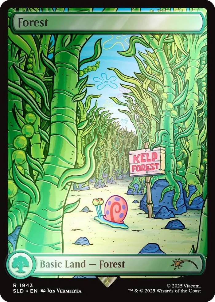1943 Forest (1943) (Rainbow Foil) R Secret Lair Drop Series