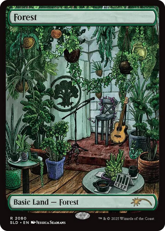 Forest (2080) #2080 R - Secret Lair Drop Series Pokemon card