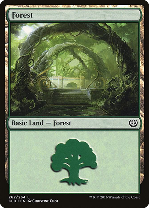 0262 Forest (262) L Kaladesh