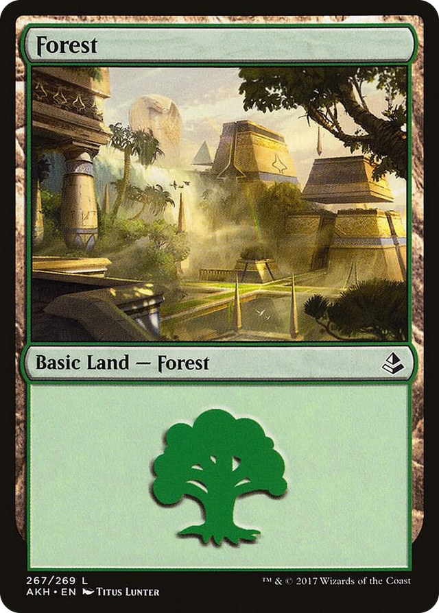 0267 Forest (267) L Amonkhet
