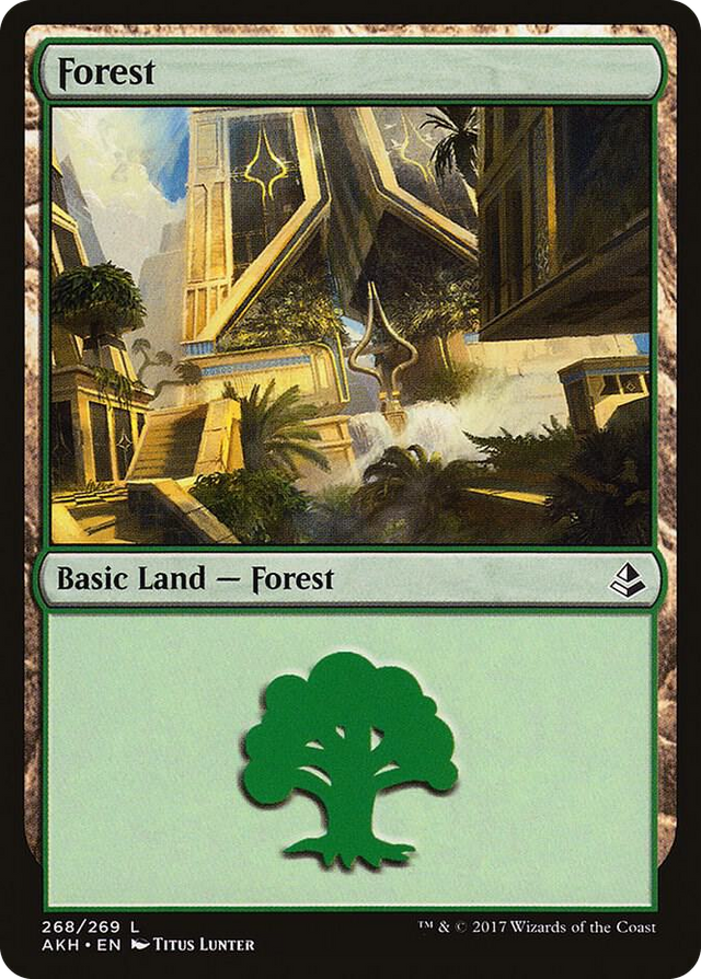 0268 Forest (268) L Amonkhet