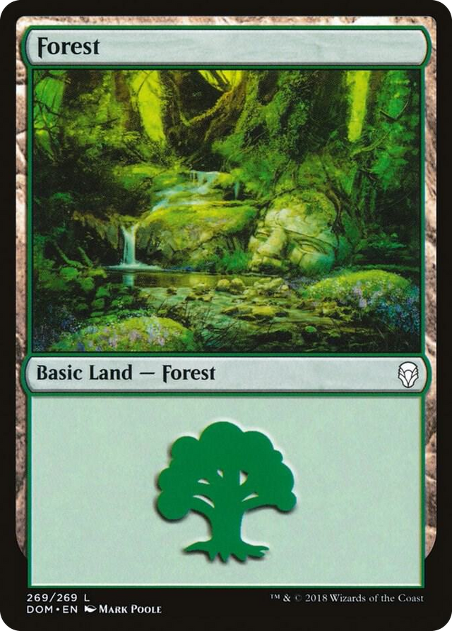 0269 Forest (269) L Dominaria