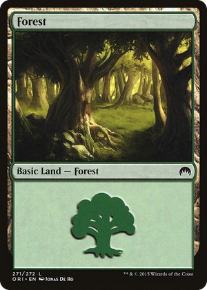 0271 Forest (271) L Magic Origins