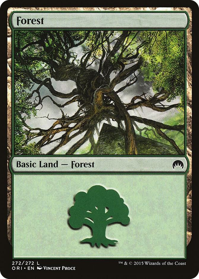 0272 Forest (272) L Magic Origins
