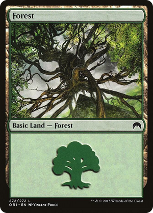 0272 Forest (272) L Magic Origins