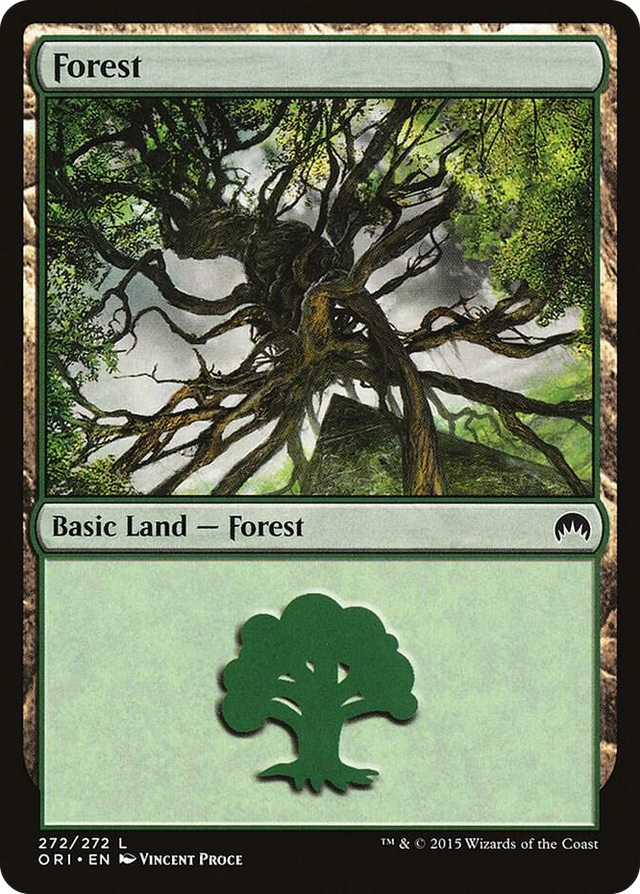 0272 Forest (272) L Magic Origins