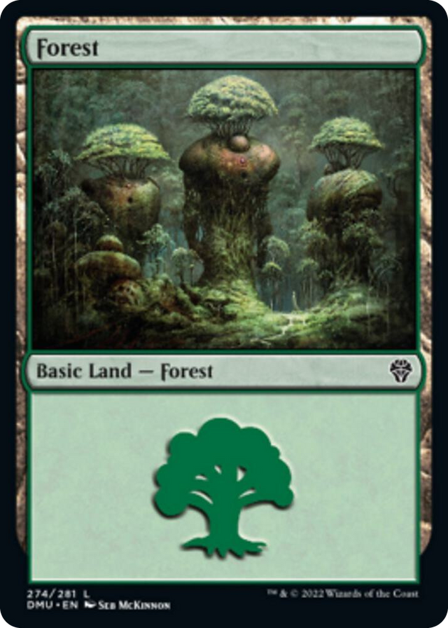0274 Forest (274) L Dominaria United