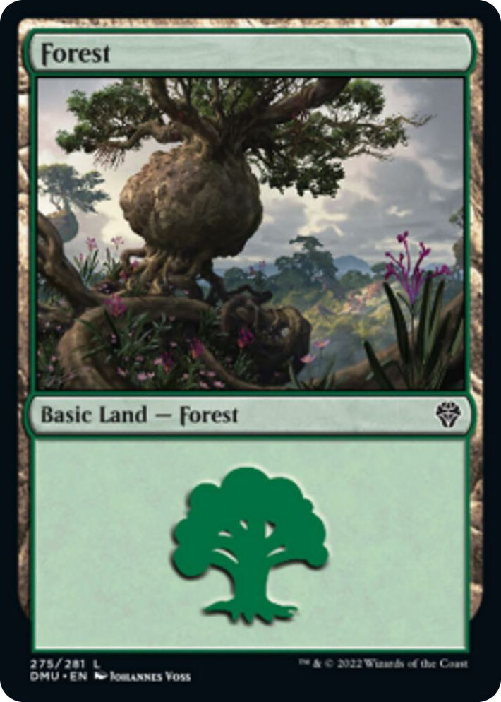 0275 Forest (275) L Dominaria United