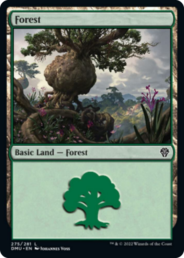 0275 Forest (275) L Dominaria United