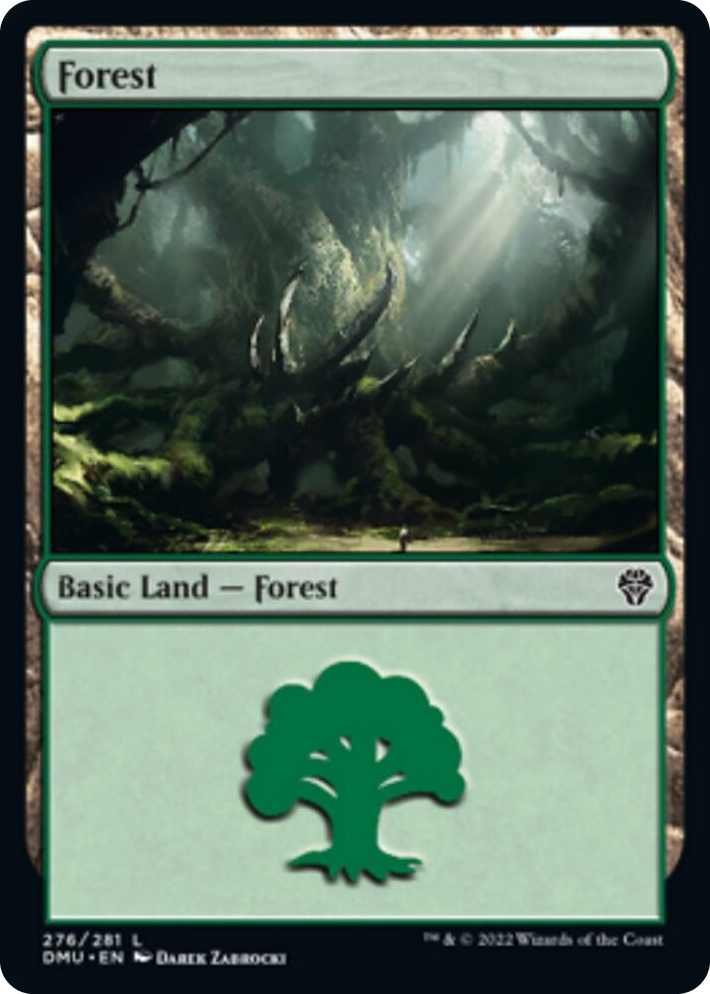 0276 Forest (276) L Dominaria United
