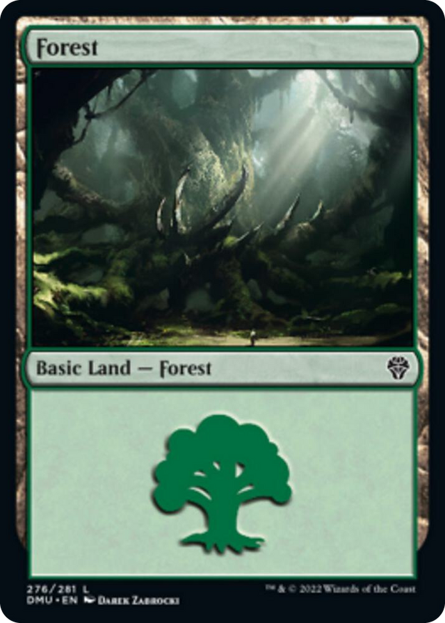 0276 Forest (276) L Dominaria United