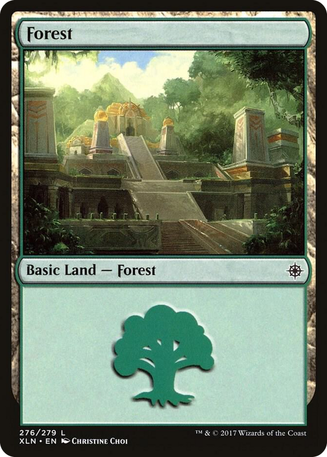 0276 Forest (276) L Ixalan