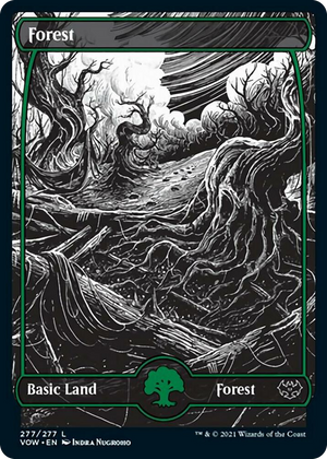 0277 Forest (277) L Innistrad: Crimson Vow