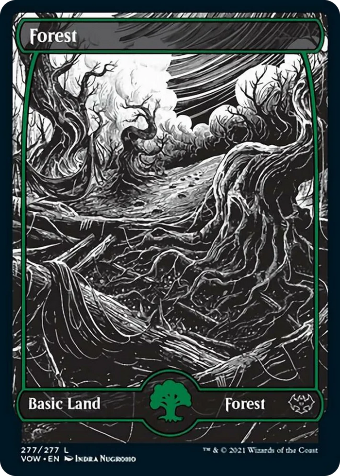 0277 Forest (277) L Innistrad: Crimson Vow