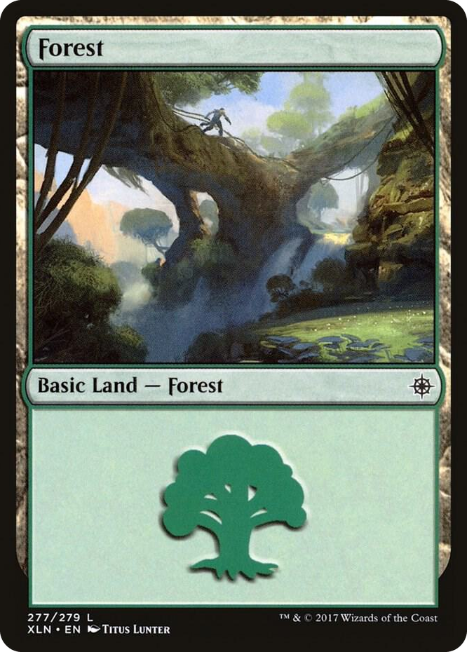 0277 Forest (277) L Ixalan