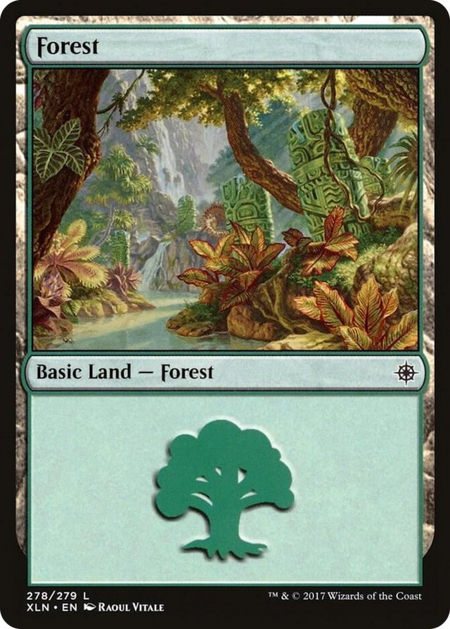 0278 Forest (278) L Ixalan