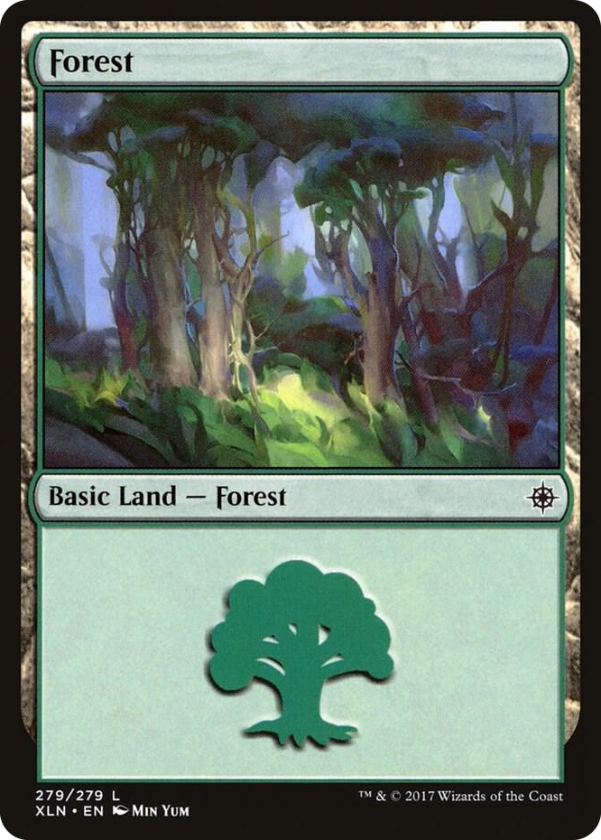 0279 Forest (279) L Ixalan