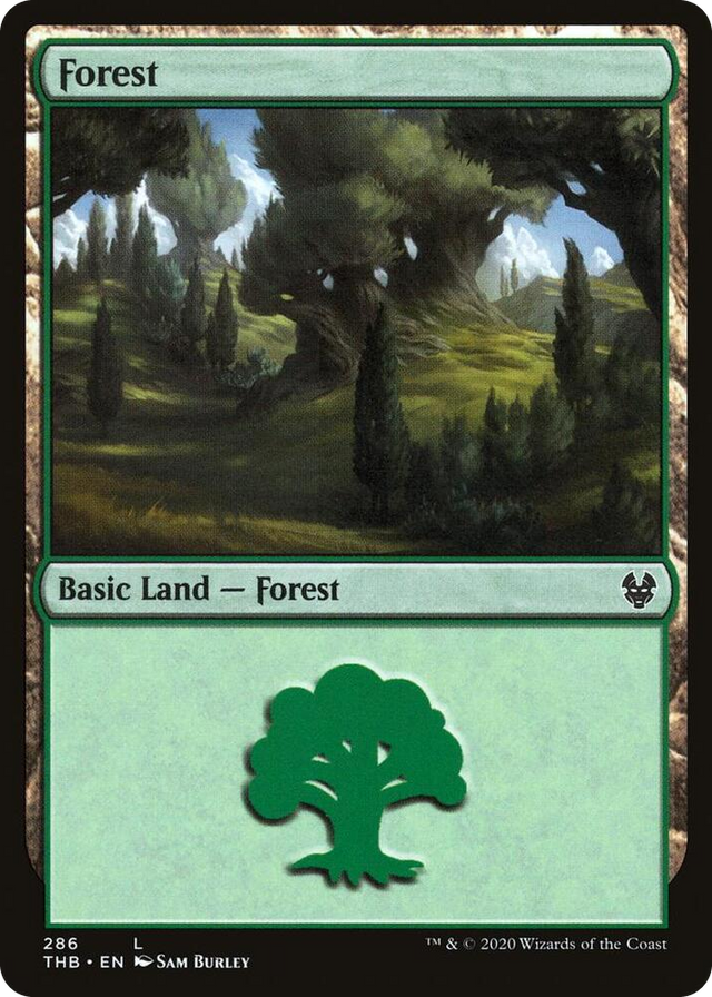 0286 Forest (286) L Theros Beyond Death