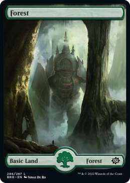 0286 Forest (286) - Full Art L The Brothers' War