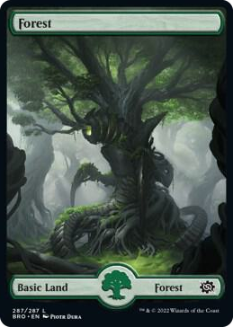 0287 Forest (287) - Full Art L The Brothers' War
