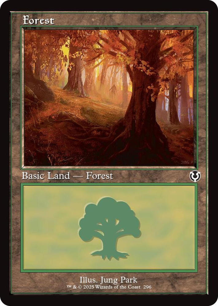 0296 Forest (296) (Retro Frame) L Innistrad Remastered