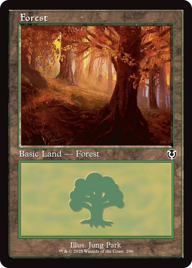 0296 Forest (296) (Retro Frame) L Innistrad Remastered
