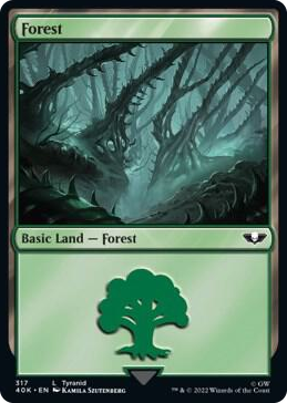 0317 Forest (317) L Universes Beyond: Warhammer 40,000