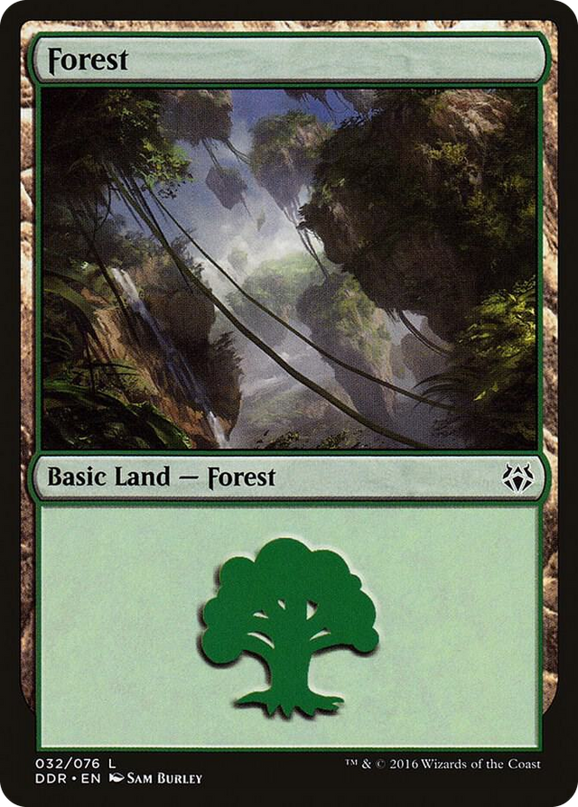 0032 Forest (32) L Duel Decks: Nissa vs. Ob Nixilis