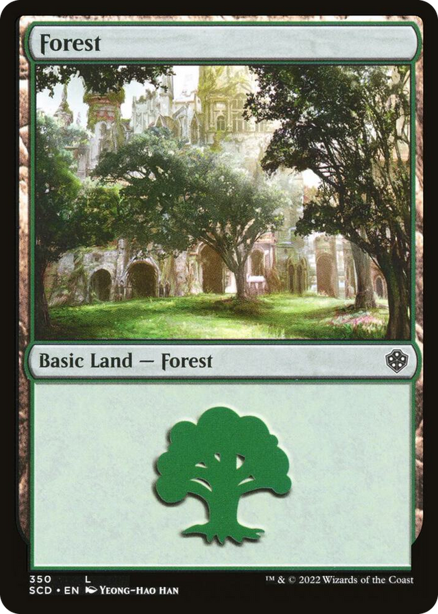 0350 Forest (350) L Starter Commander Decks