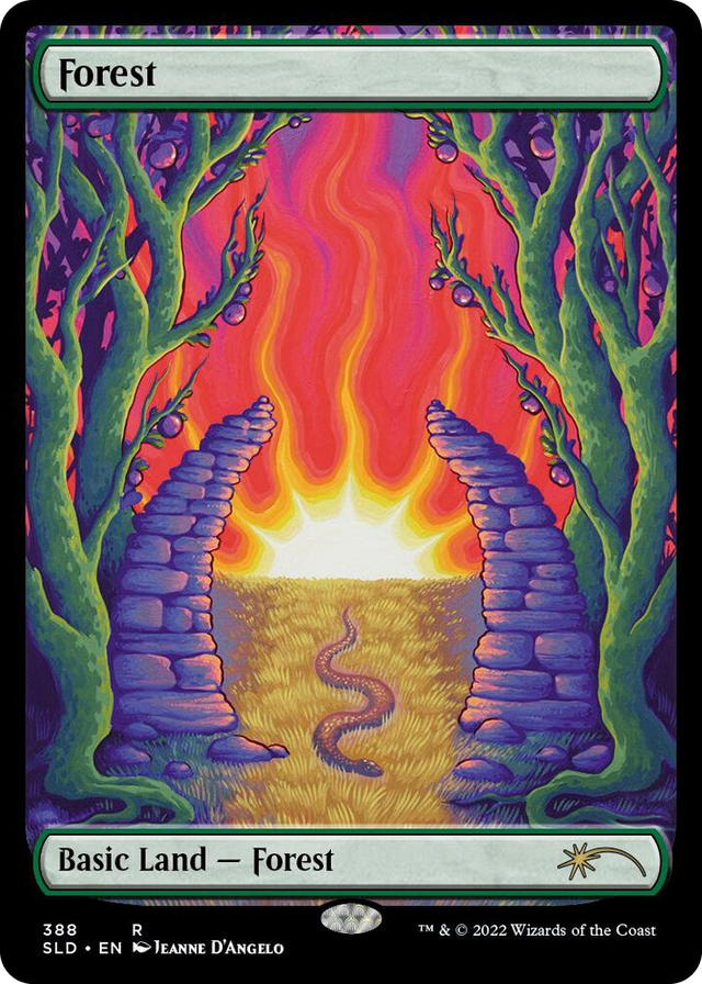 0388 Forest (388) R Secret Lair Drop Series