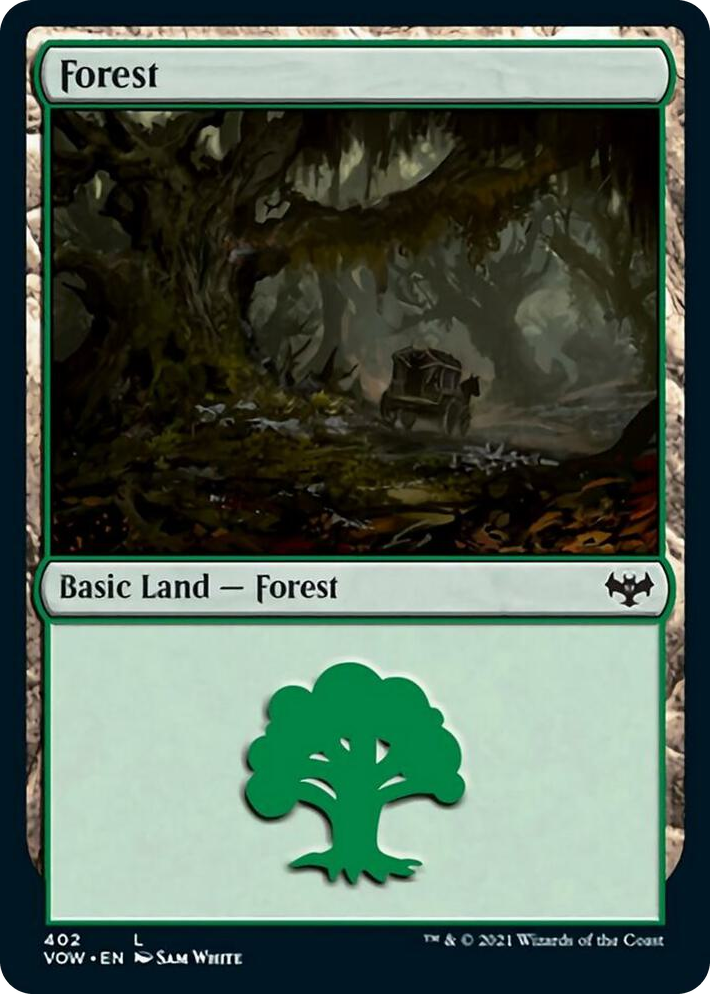 0402 Forest (402) L Innistrad: Crimson Vow