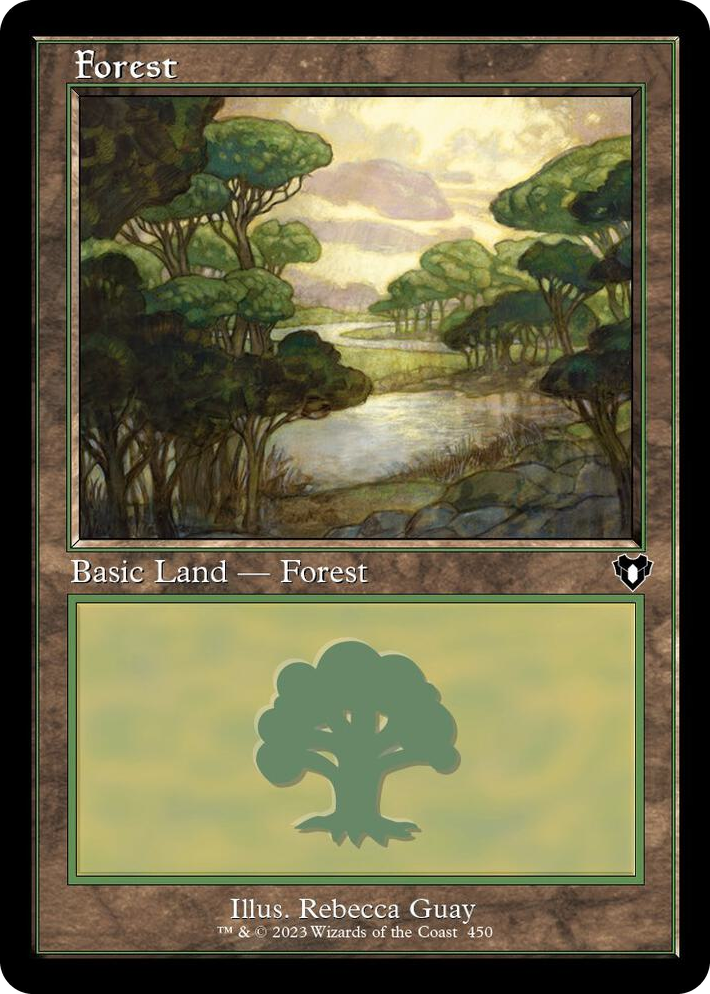 0450 Forest (450) (Retro Frame) L Commander Masters